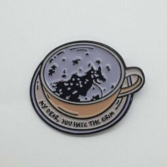 3/20 Harry Potter Grim Teacup Enamel Pin - Picture 1 of 1